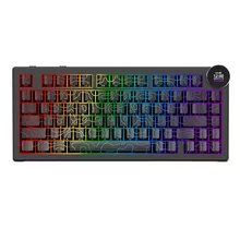  Ajazz геймърска механична клавиатура Wireless Gaming Mechanical Keyboard AK820 V2 PRO - White peach Switch [Linear] 904971 AJ-AK820-V2-PRO-WPS-SE-BK на топ цена - PIC.bg
