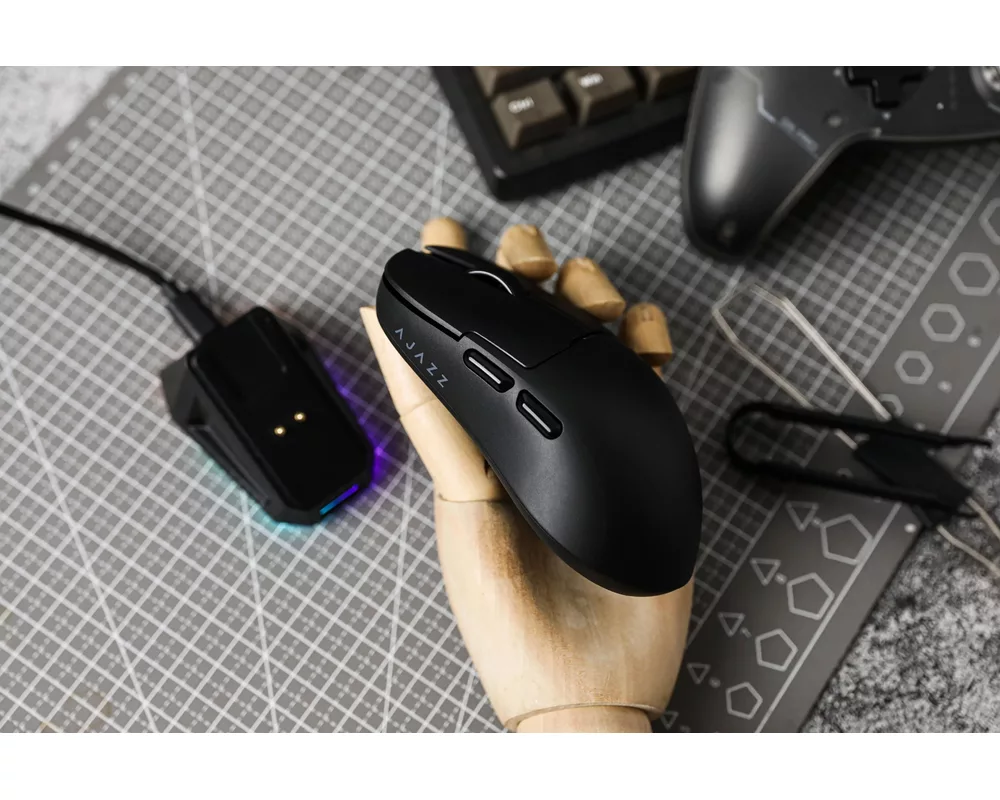 Мишка Ajazz професионална AJ159 PRO - Wireless Gaming Mouse - 8K 6
