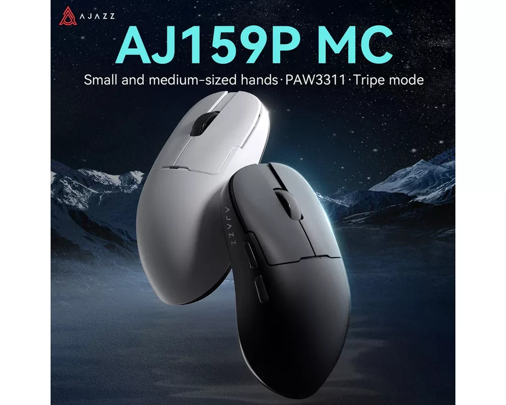 Мишка Ajazz професионална AJ159P MC - Wireless Gaming Mouse - 1K 6