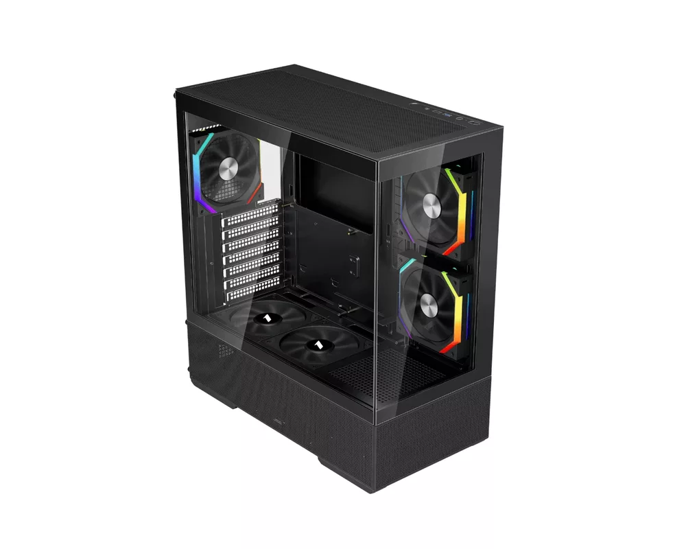 Кутия 1stPlayer ATX - Crystal Vision CV7 Black... 3