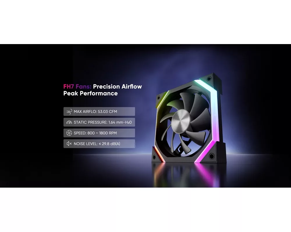 Кутия 1stPlayer ATX - Crystal Vision CV7 Black... 12