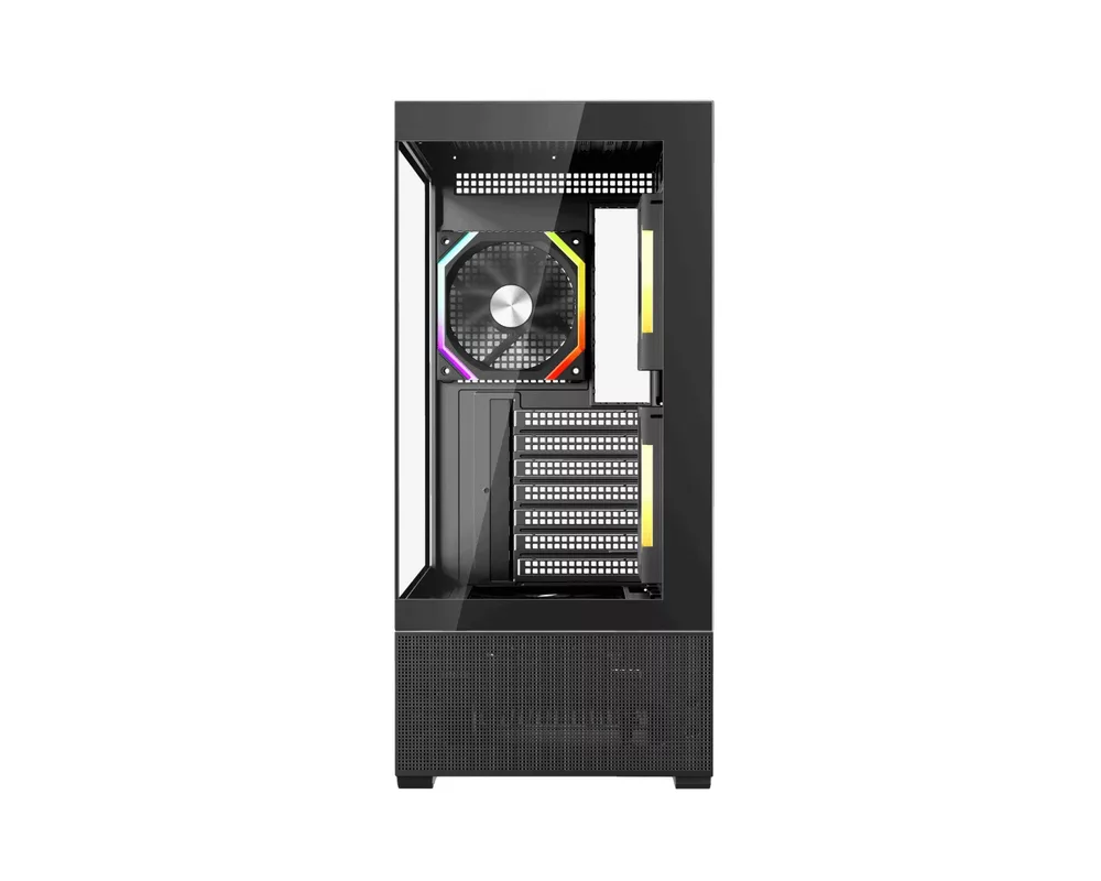 Кутия 1stPlayer ATX - Crystal Vision CV7 Black... 2