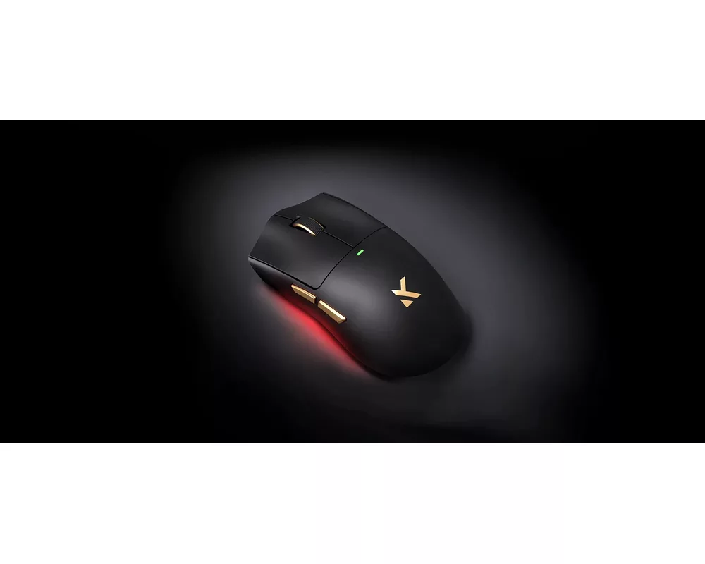 Мишка MCHOSE професионална K7 Ultra Black - Wireless Gaming Mouse - Dual 8K 14