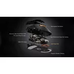 Мишка MCHOSE професионална K7 Ultra Black - Wireless Gaming Mouse - Dual 8K 12
