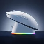 Мишка MCHOSE професионална A7 V2 Ultra White - Wireless Gaming Mouse - Dual 8K 4