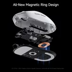 Мишка MCHOSE професионална A7 V2 Ultra White - Wireless Gaming Mouse - Dual 8K 8