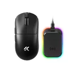 Мишка MCHOSE професионална A7 V2 Ultra Black - Wireless Gaming Mouse - Dual 8K 2
