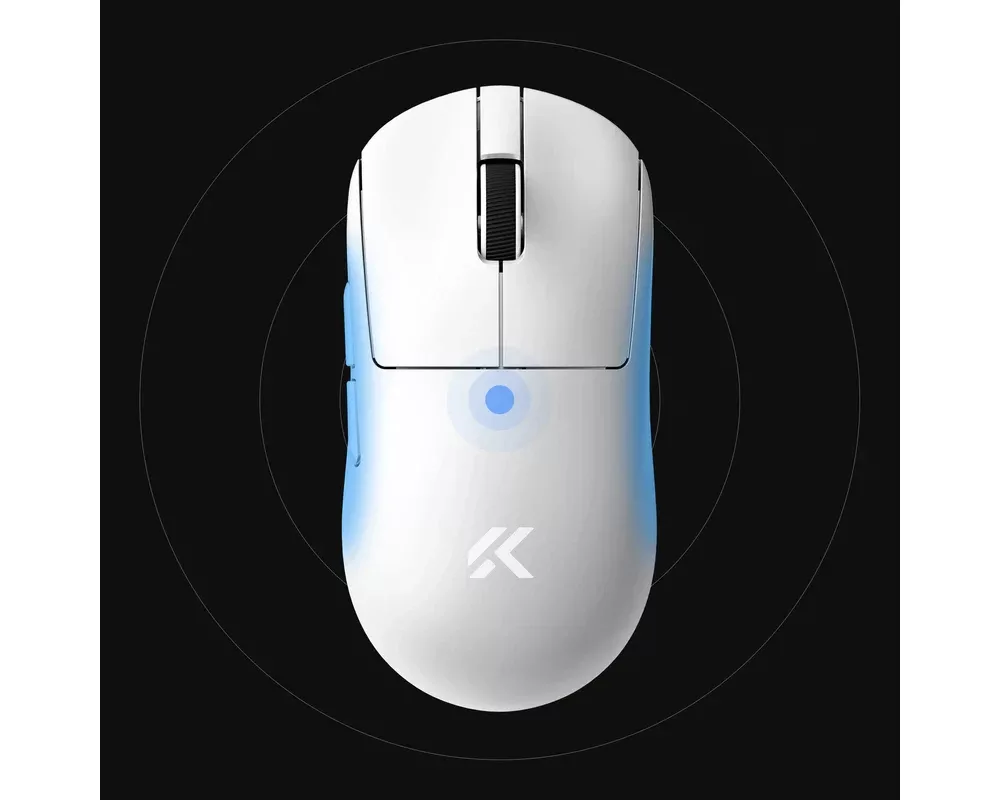 Мишка MCHOSE професионална A7 V2 Ultra Black - Wireless Gaming Mouse - Dual 8K 3
