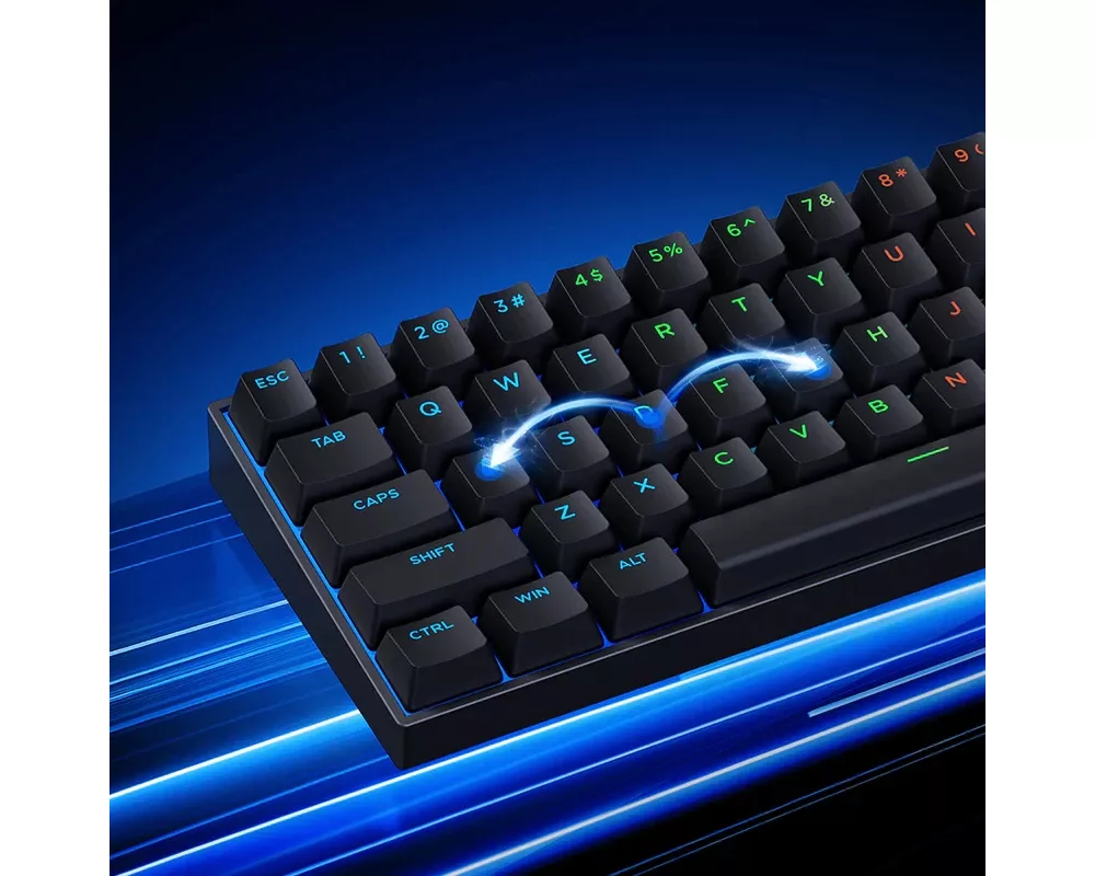 Клавиатура MCHOSE геймърска механична Ace 60 Pro - 8K 9