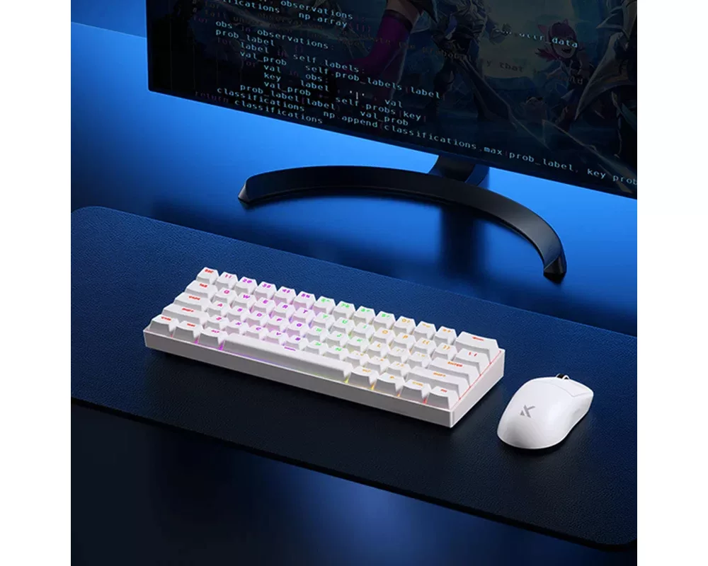 Клавиатура MCHOSE геймърска механична Ace 60 Pro - 8K 9
