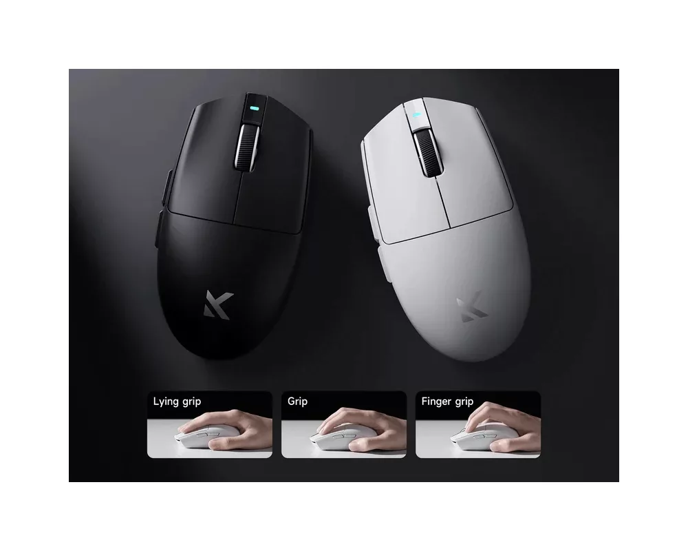 Мишка MCHOSE професионална G3 V2 White - Wireless Gaming Mouse - 1K 4