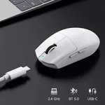 Мишка MCHOSE професионална G3 V2 White - Wireless Gaming Mouse - 1K 9