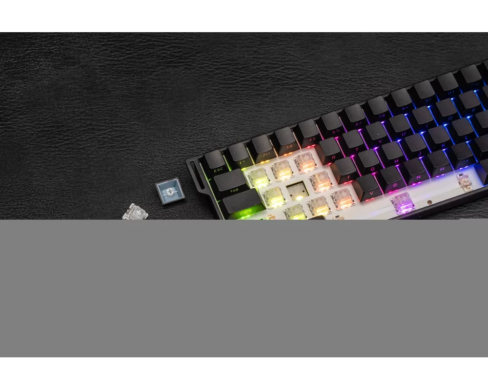 Клавиатура Aula геймърска механична клавиатура Wireless Gaming Mechanical Keyboard MINI 60 HE PRO 8K - Stormrise Magnetic Switch [Linear] 18