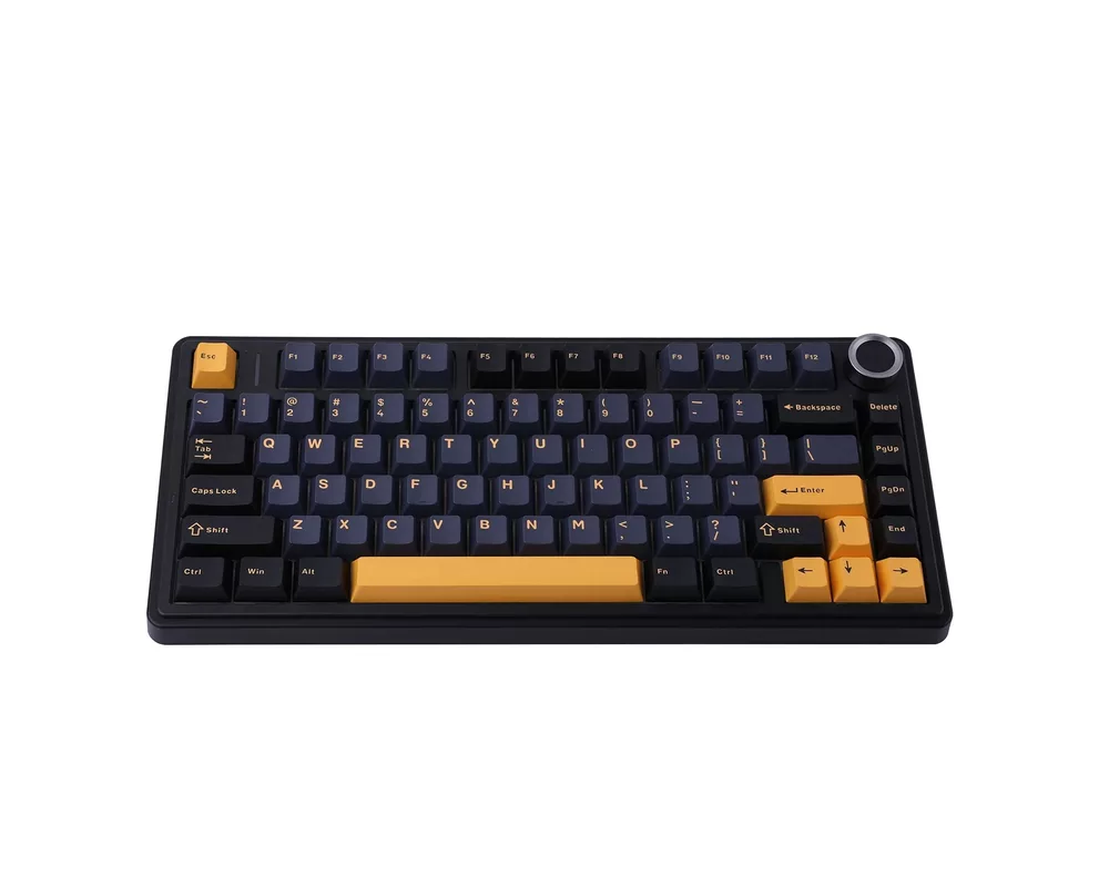 Клавиатура Aula геймърска механична клавиатура Wireless Gaming Mechanical Keyboard F75 Thunder Black - Reaper Switch [Linear] 2