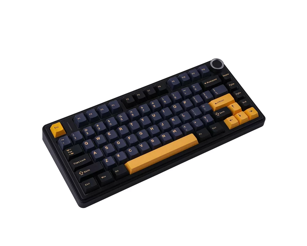 Клавиатура Aula геймърска механична клавиатура Wireless Gaming Mechanical Keyboard F75 Thunder Black - Reaper Switch [Linear] 3