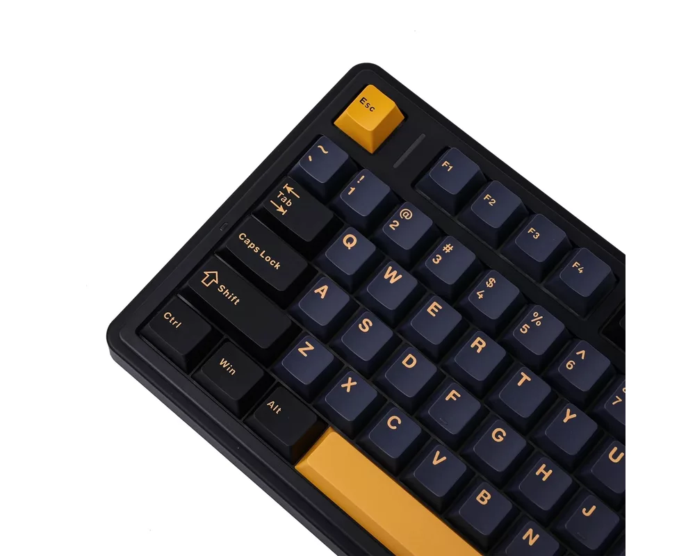 Клавиатура Aula геймърска механична клавиатура Wireless Gaming Mechanical Keyboard F75 Thunder Black - Reaper Switch [Linear] 6