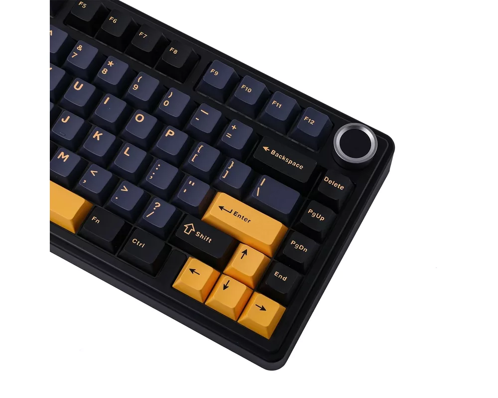 Клавиатура Aula геймърска механична клавиатура Wireless Gaming Mechanical Keyboard F75 Thunder Black - Reaper Switch [Linear] 5