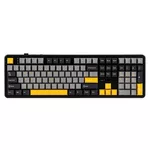 <span>Клавиатура</span> Aula геймърска механична клавиатура Wireless Gaming Mechanical Keyboard F108 - Volcanic Switch [Linear] <span class='catalog-num-in-name'>F108-VS-GR-OR</span> - 