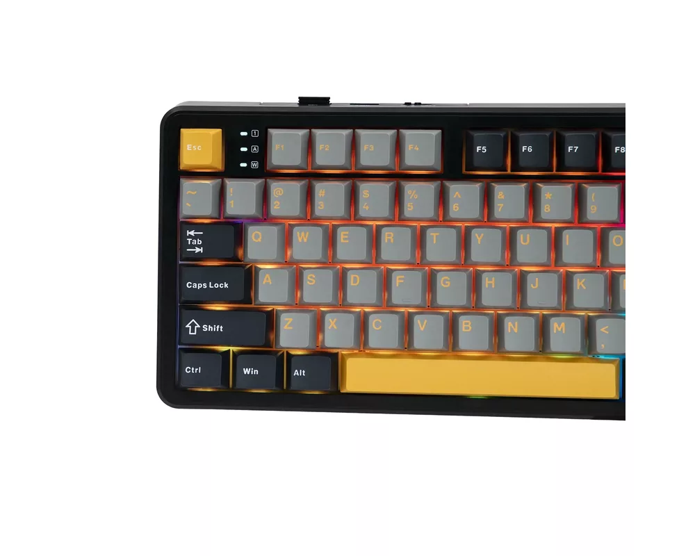 Клавиатура Aula геймърска механична клавиатура Wireless Gaming Mechanical Keyboard F108 - Volcanic Switch [Linear] 12