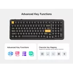 Клавиатура MCHOSE геймърска механична клавиатура Wireless Gaming Mechanical Keyboard MC-K99 V3 - Icy Creamsicle Switch [Linear] 6