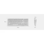 Клавиатура MCHOSE геймърска механична клавиатура Wireless Gaming Mechanical Keyboard MC-K99 V3 - Icy Creamsicle Switch [Linear] 5
