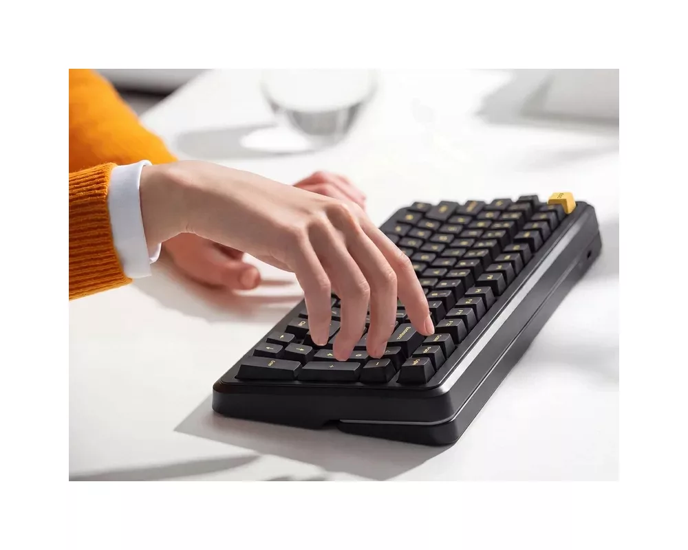 Клавиатура MCHOSE геймърска механична клавиатура Wireless Gaming Mechanical Keyboard MC-K99 V3 - Icy Creamsicle Switch [Linear] 7