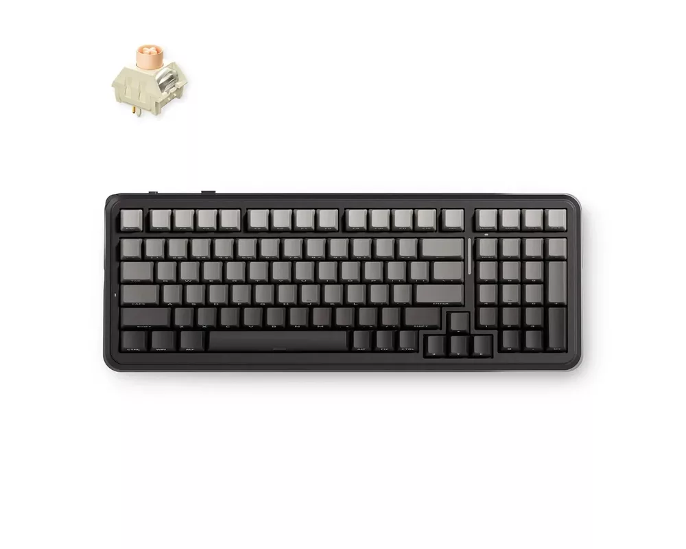 Клавиатура MCHOSE геймърска механична клавиатура Wireless Gaming Mechanical Keyboard MC-K99 V3 - Icy Creamsicle Switch [Linear] 2