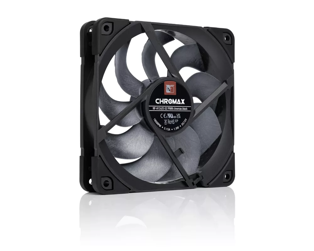 Вентилатор Noctua 120mm NF-A12x25 G2 PWM chromax.bl... 2
