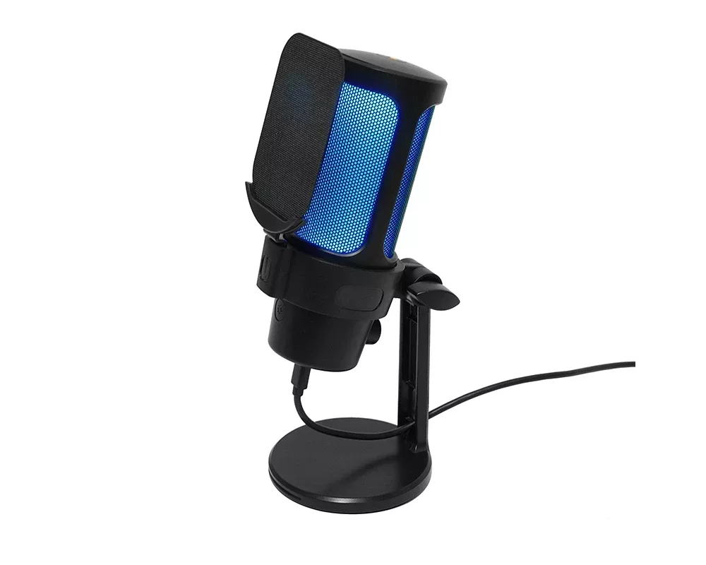 Микрофон VCom Геймърски Gaming USB Microphone - VCOM-M902 Black - USB 4