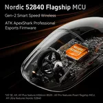 Мишка ATK професионална Wireless Gaming Mouse A9 Pro Max 2.0 Tri-mode Nearlink - 8K 3