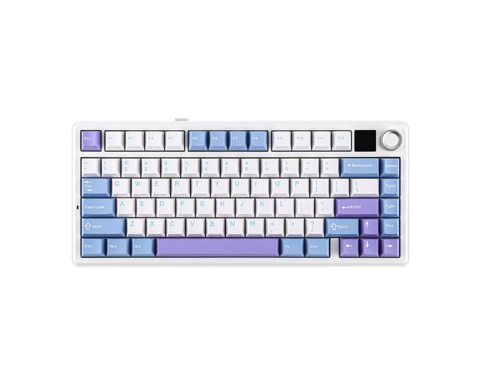 Клавиатура Aula геймърска механична клавиатура Wireless Gaming Mechanical Keyboard F75 MAX - Reaper Switch [Linear] 2