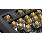 Клавиатура Aula геймърска механична клавиатура Wireless Gaming Mechanical Keyboard F75HE - Black King Magnetic Switch [Linear] 5