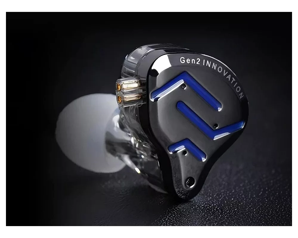 Слушалки KZ професионални Hi-Fi In-Ear-Monitors - ZSN PRO 2 Midnight Black 7