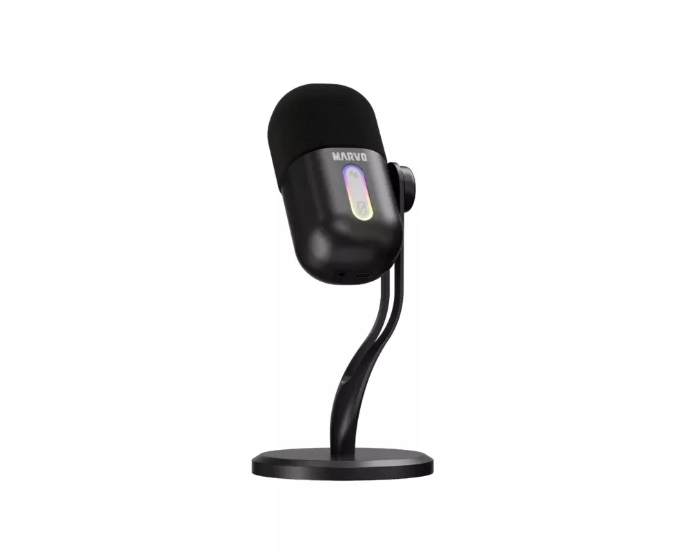 Микрофон Marvo Геймърски Gaming USB Microphone - Blast 50 MIC-08 Black - USB 6