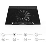 Охлаждаща подложка Zalman 17" Black ZM-NS3000 6 Охлаждаща подложка Zalman 17" Black ZM-NS3000 6
