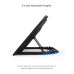 Охлаждаща подложка Zalman 17" Black ZM-NS3000 10 Охлаждаща подложка Zalman 17" Black ZM-NS3000 10