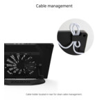 Охлаждаща подложка Zalman 17" Black ZM-NS3000 11 Охлаждаща подложка Zalman 17" Black ZM-NS3000 11