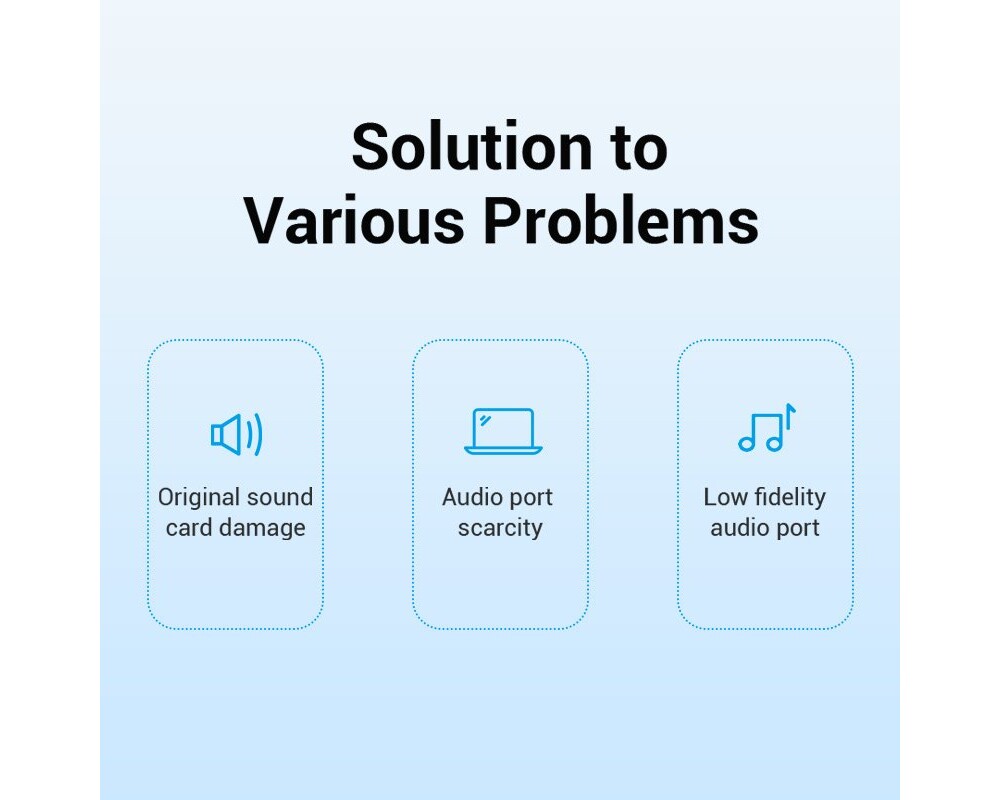 Звукова карта Vention USB Sound card - Headphones 3 Звукова карта Vention USB Sound card - Headphones 3