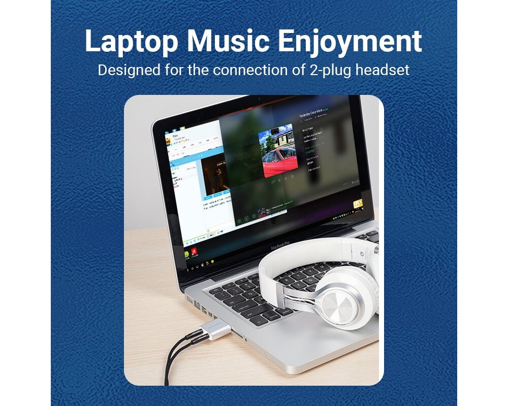 Звукова карта Vention USB Sound card - Headphones 5 Звукова карта Vention USB Sound card - Headphones 5