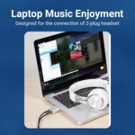 Звукова карта Vention USB Sound card - Headphones 5 Звукова карта Vention USB Sound card - Headphones 5