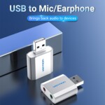 Звукова карта Vention USB Sound card - Headphones 2 Звукова карта Vention USB Sound card - Headphones 2