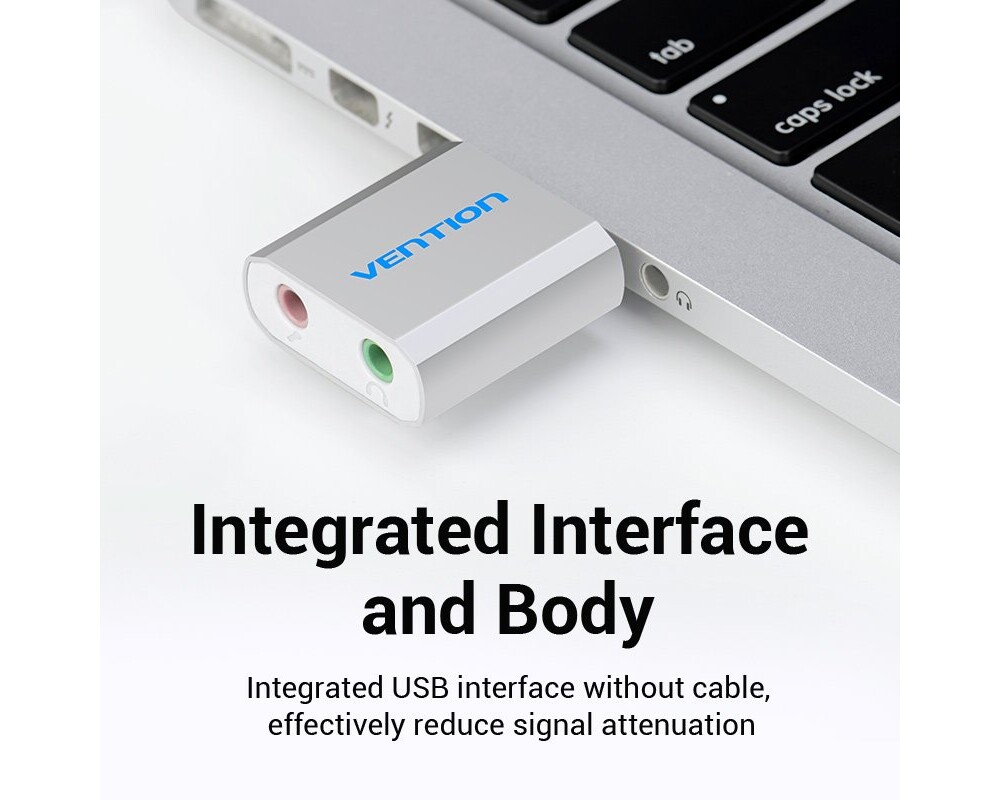 Звукова карта Vention USB Sound card - Headphones 8 Звукова карта Vention USB Sound card - Headphones 8