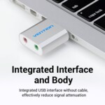 Звукова карта Vention USB Sound card - Headphones 8 Звукова карта Vention USB Sound card - Headphones 8