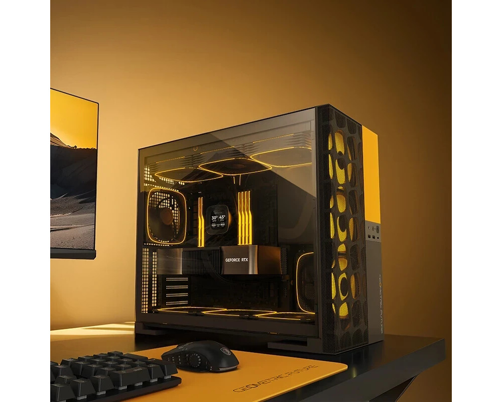 Кутия Geometric Future EATX - Model 5 Vent Bla... 10 Кутия Geometric Future EATX - Model 5 Vent Bla... 10