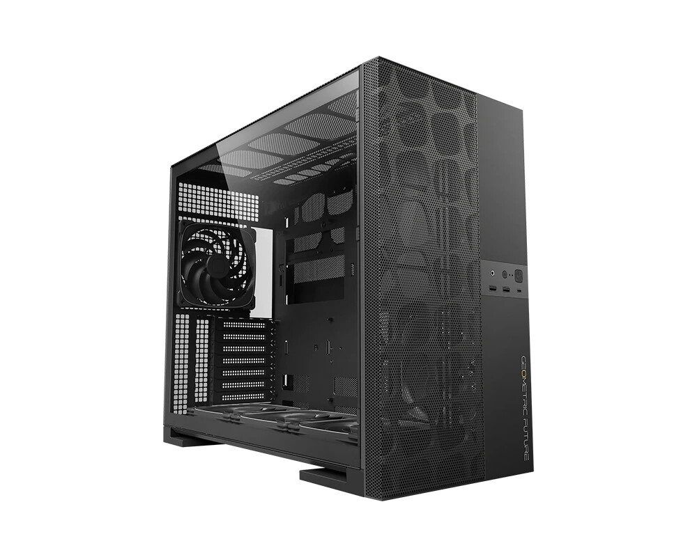 Кутия Geometric Future EATX - Model 5 Vent Bla... 4 Кутия Geometric Future EATX - Model 5 Vent Bla... 4