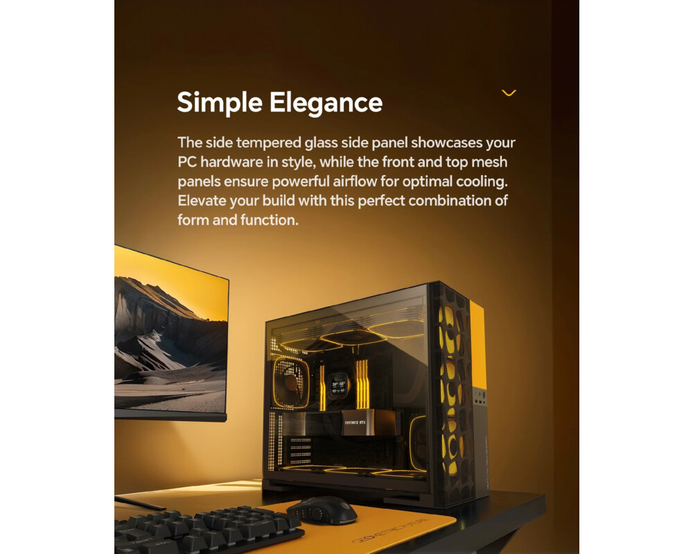 Кутия Geometric Future EATX - Model 5 Vent Bla... 15 Кутия Geometric Future EATX - Model 5 Vent Bla... 15