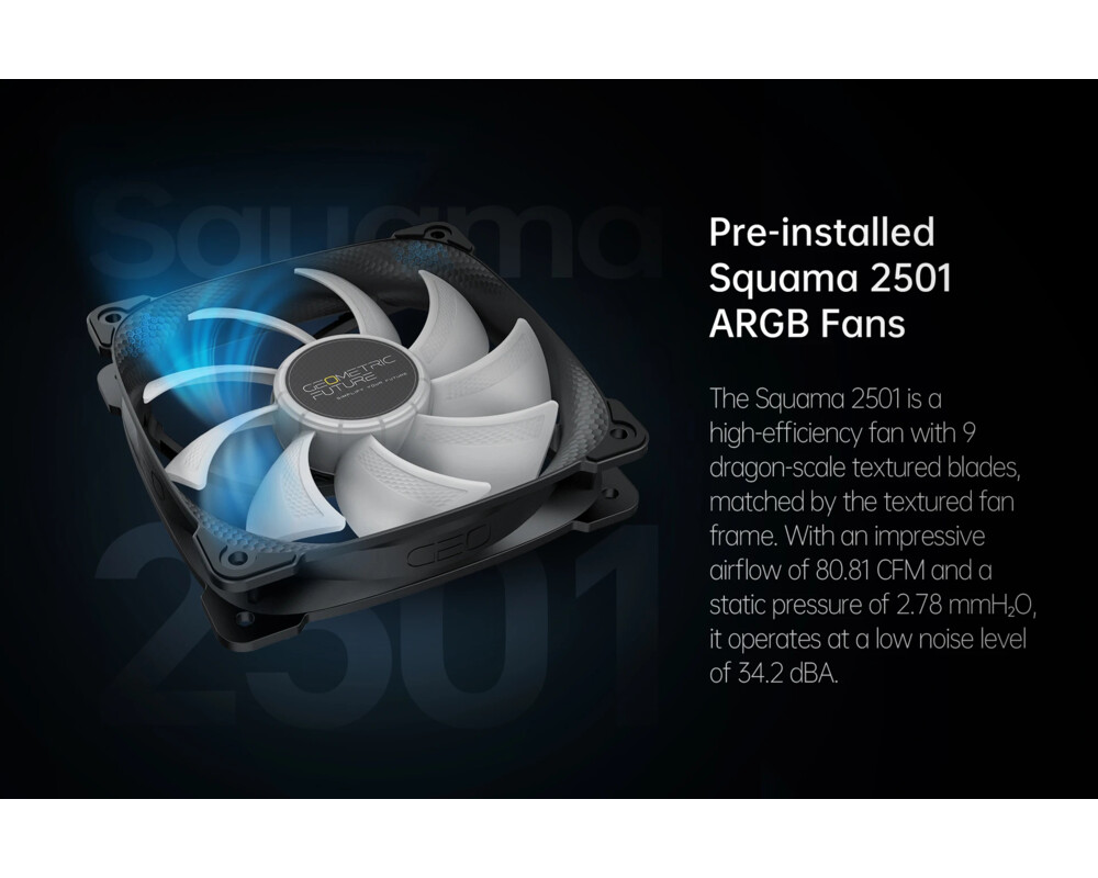 Охладител за процесор Geometric Future - Eskimo Pro 360 White - Addressable RGB 15 Охладител за процесор Geometric Future - Eskimo Pro 360 White - Addressable RGB 15