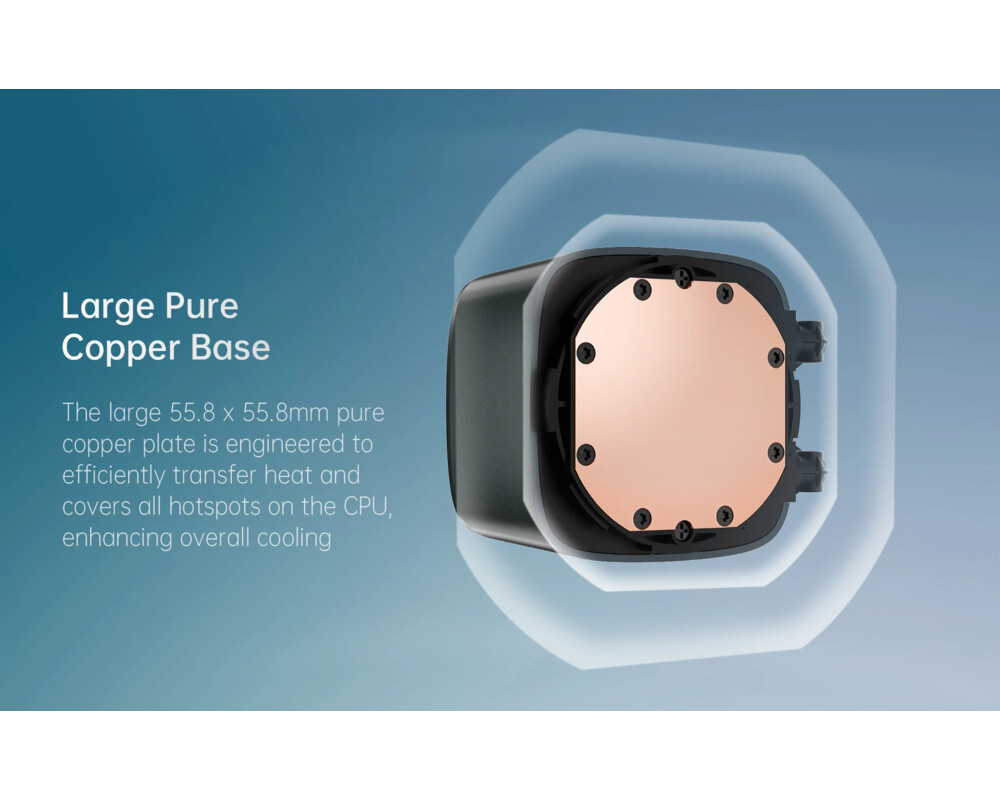 Охладител за процесор Geometric Future - Eskimo Pro 360 White - Addressable RGB 12 Охладител за процесор Geometric Future - Eskimo Pro 360 White - Addressable RGB 12