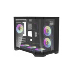 Кутия Aigo mATX - FT418 Black - 6 x 120 mm A-R... 2 Кутия Aigo mATX - FT418 Black - 6 x 120 mm A-R... 2