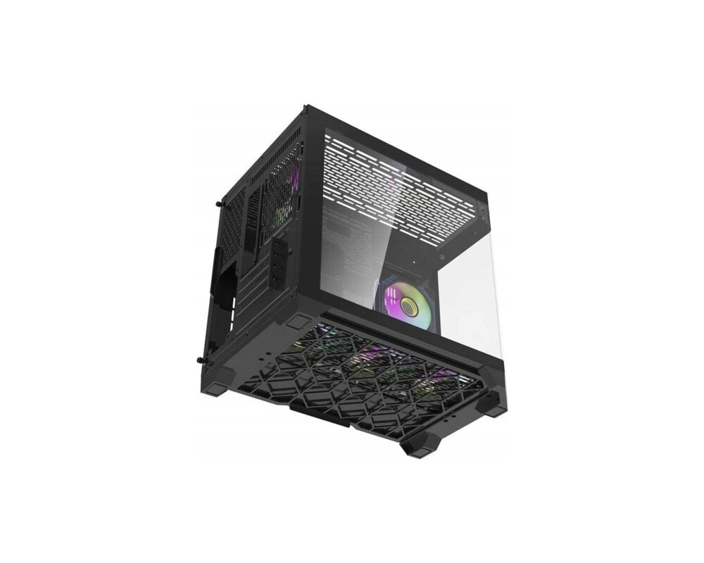 Кутия Aigo mATX - FT418 Black - 6 x 120 mm A-R... 5 Кутия Aigo mATX - FT418 Black - 6 x 120 mm A-R... 5